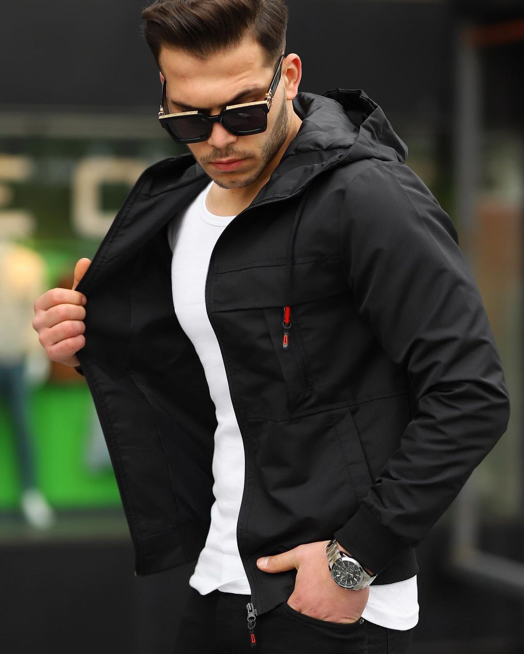 VESTE CESAR NOIRE - TRENDYA