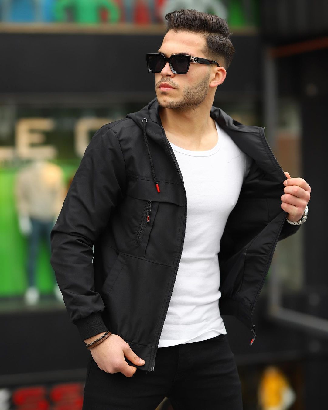 VESTE CESAR NOIRE - TRENDYA