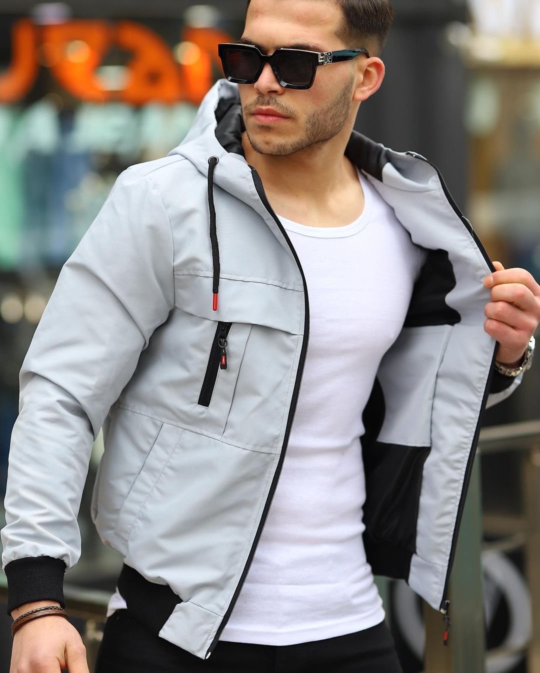 VESTE CESAR GRIS - TRENDYA