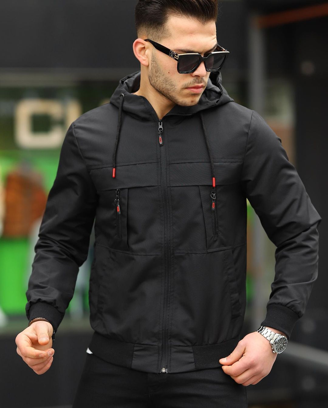 VESTE CESAR NOIRE - TRENDYA