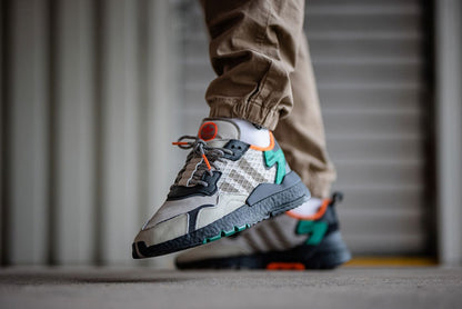 Sneaker  NITE BEIGE VERT ORANGE - TRENDYA