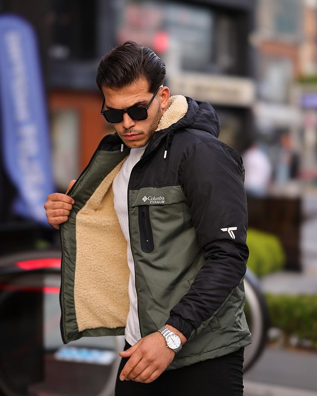 Blouson Columbia vert - TRENDYA
