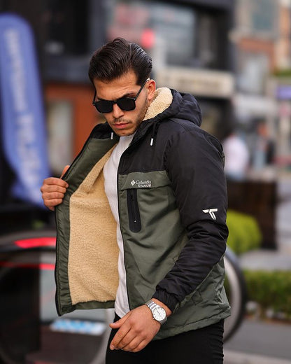Blouson Columbia vert - TRENDYA